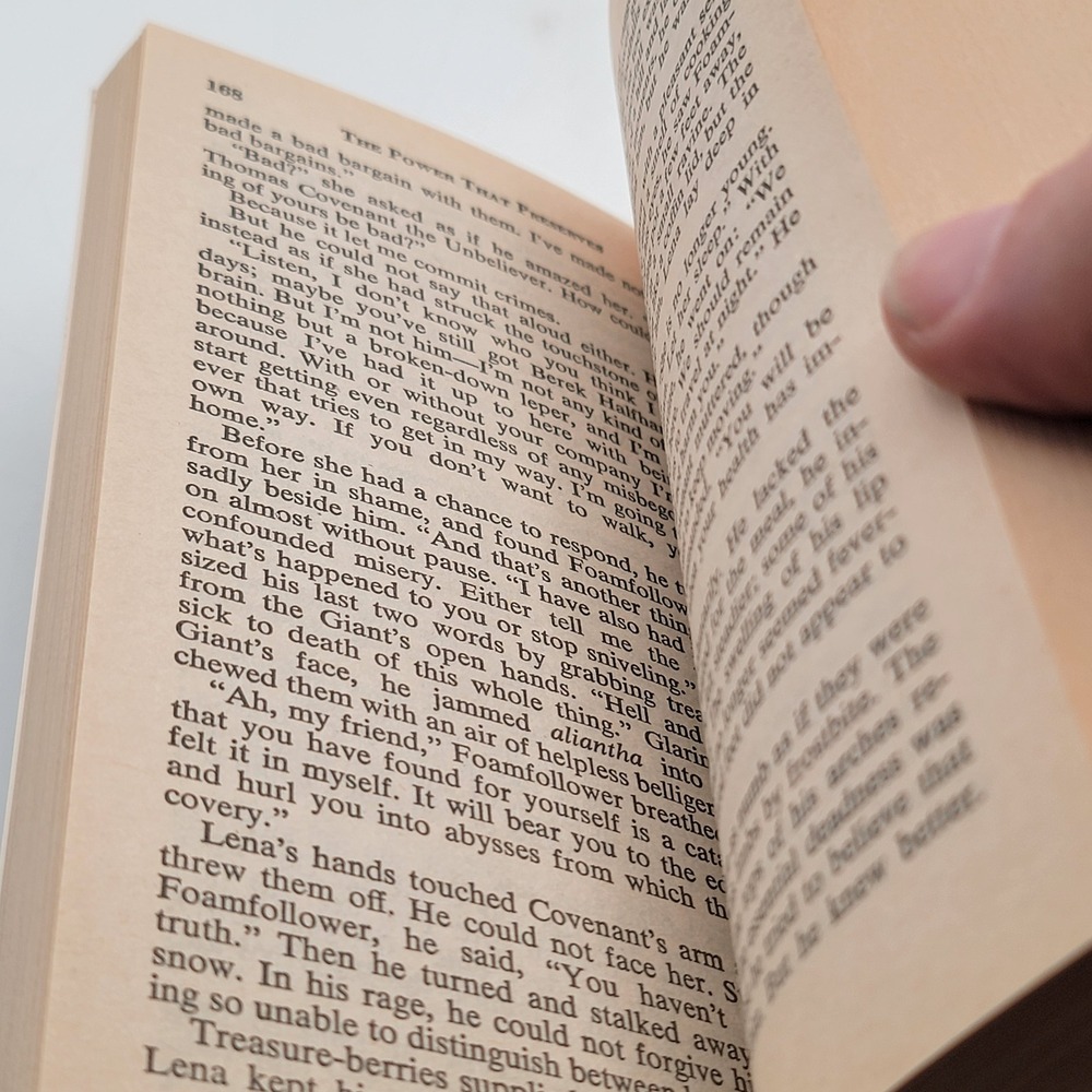 Stephen R. Donaldson Forbidden Knowledge & Power That Preserves Paperbacks Good - Picture 11 of 11